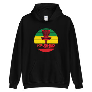 Disc Golf Heavyweight Hoodie - Rasta Red