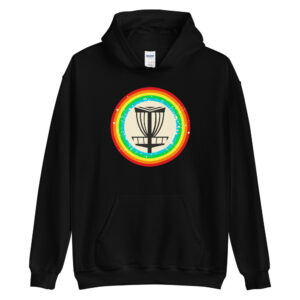 Disc Golf Heavyweight Hoodie - Krushed Rainbow