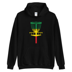 Disc Golf Heavyweight Hoodie - Rasta Basket