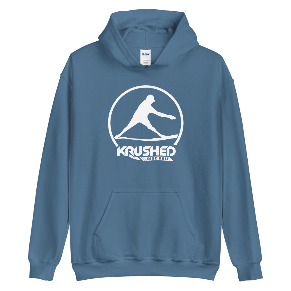 Disc Golf Heavyweight Hoodie - Krushed Drive - Image 6