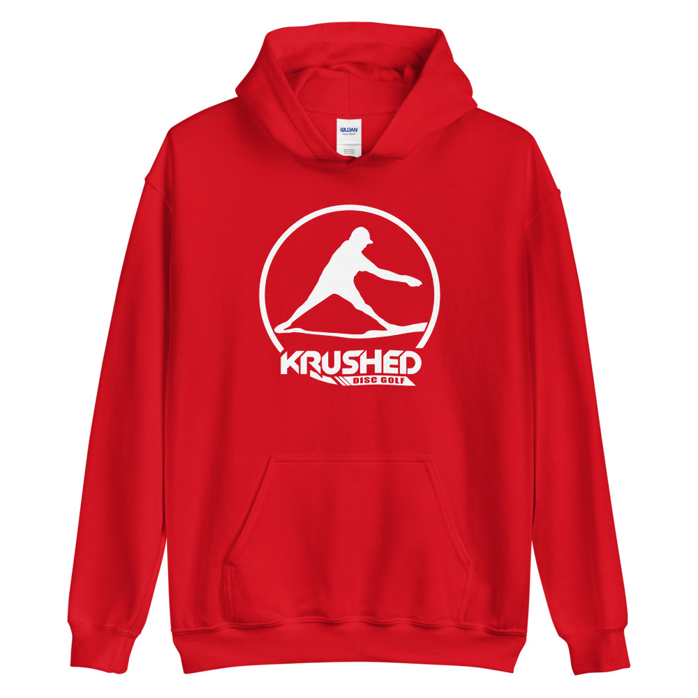 Disc Golf Heavyweight Hoodie - Krushed Drive - Image 4
