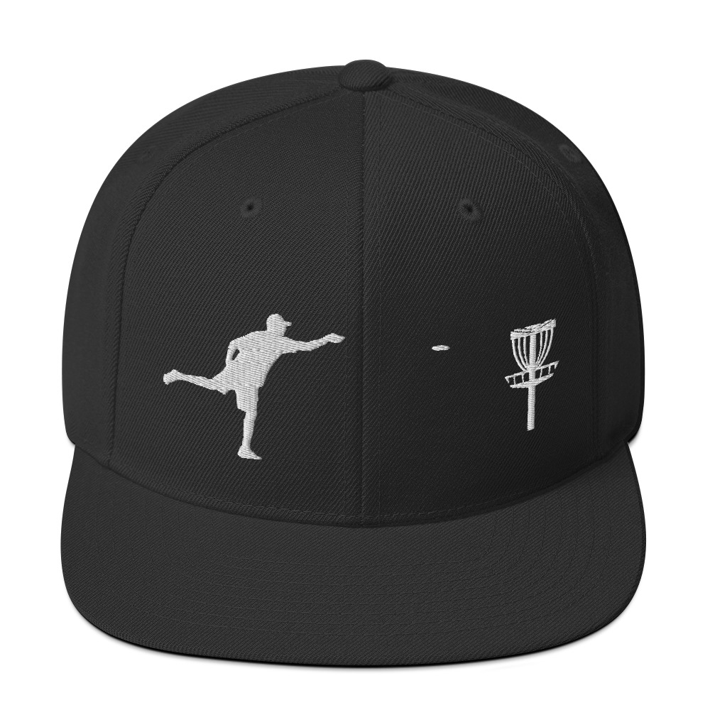 Disc Golf Snapback Hat - Krushed Putter - Image 2