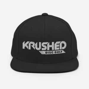 Disc Golf Snapback Hat - Krushed Logo