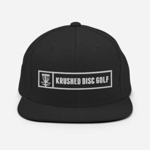 Disc Golf Snapback Hat - Krushed Box