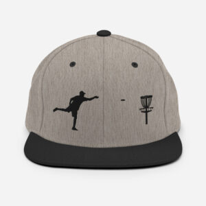 Disc Golf Snapback Hat - Krushed Putter