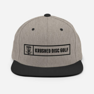 Disc Golf Snapback Hat - Krushed Box
