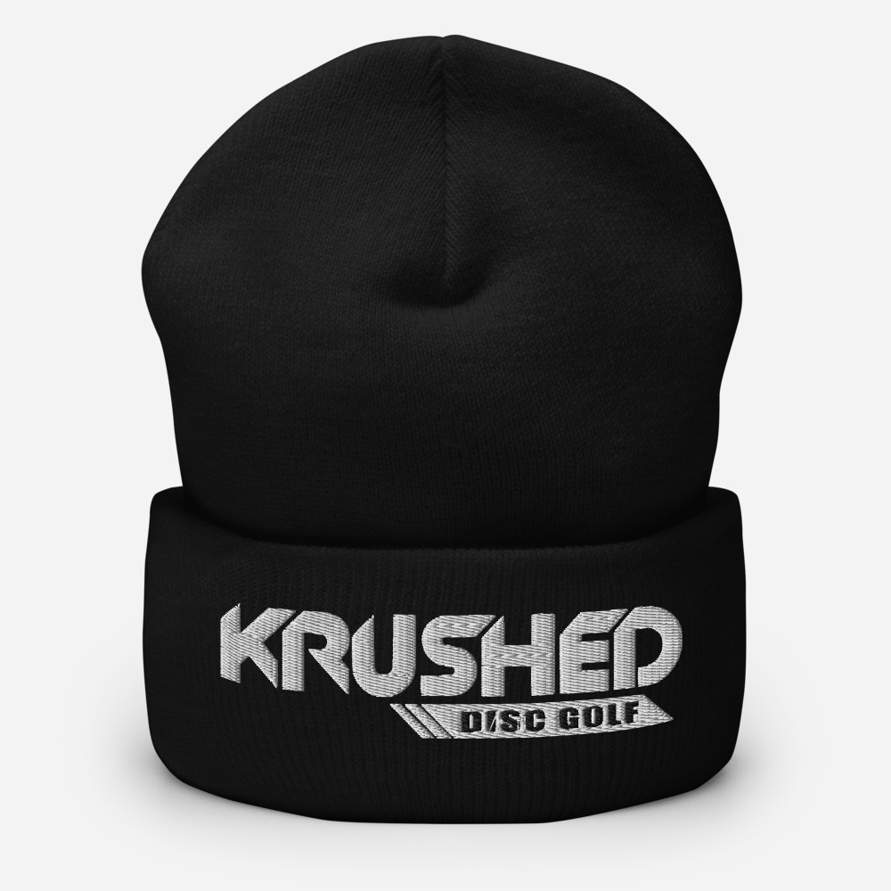 Disc Golf Cuffed Beanie - Krushed Logo