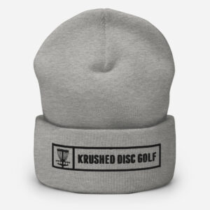 Disc Golf Cuffed Beanie - Krushed Box