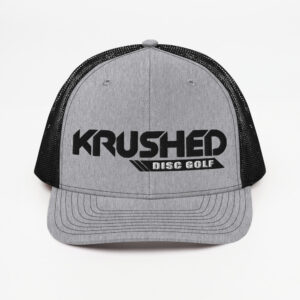 Disc Golf Trucker Cap - Krushed Logo 3d Puff