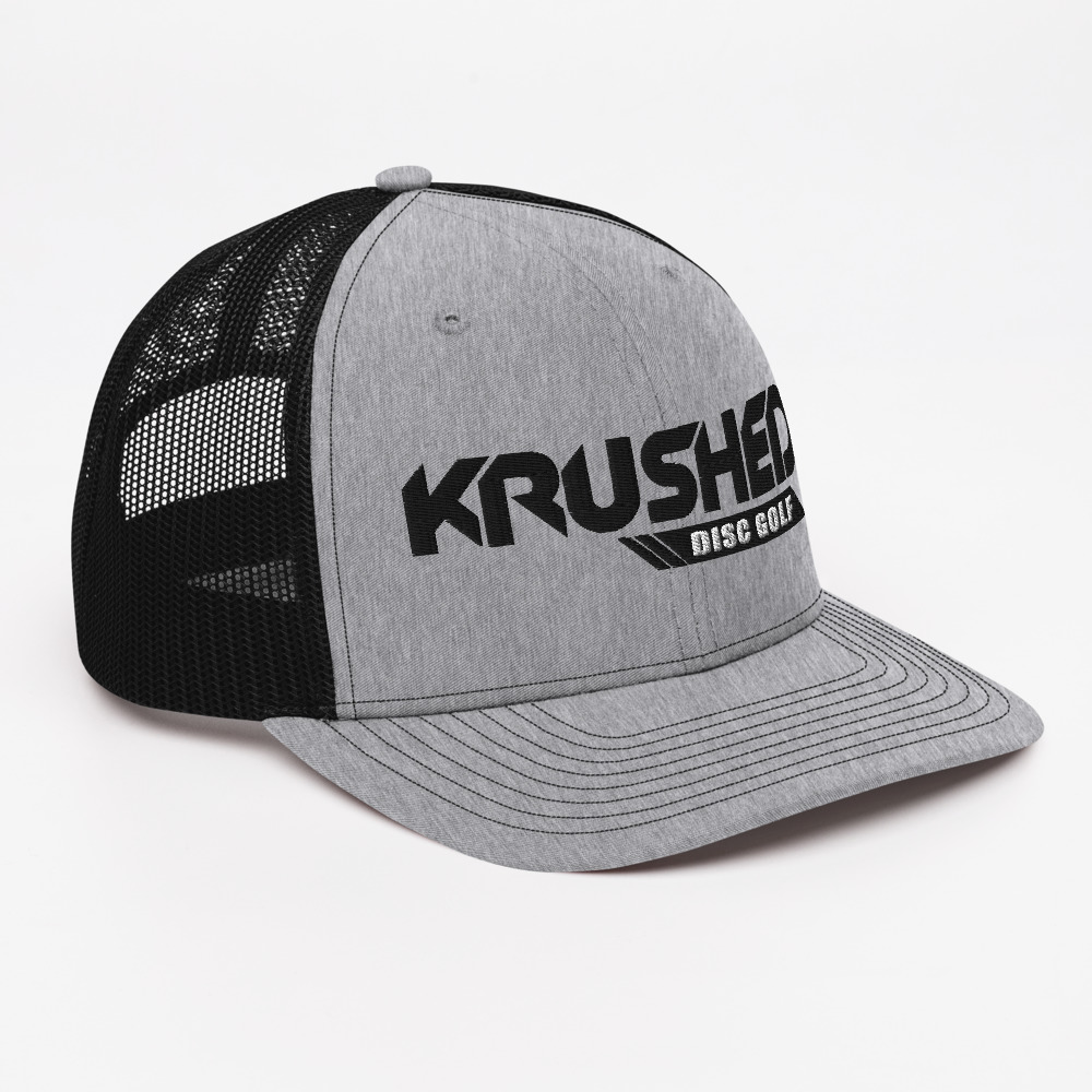 Disc Golf Trucker Cap - Krushed Logo 3d Puff - Image 6