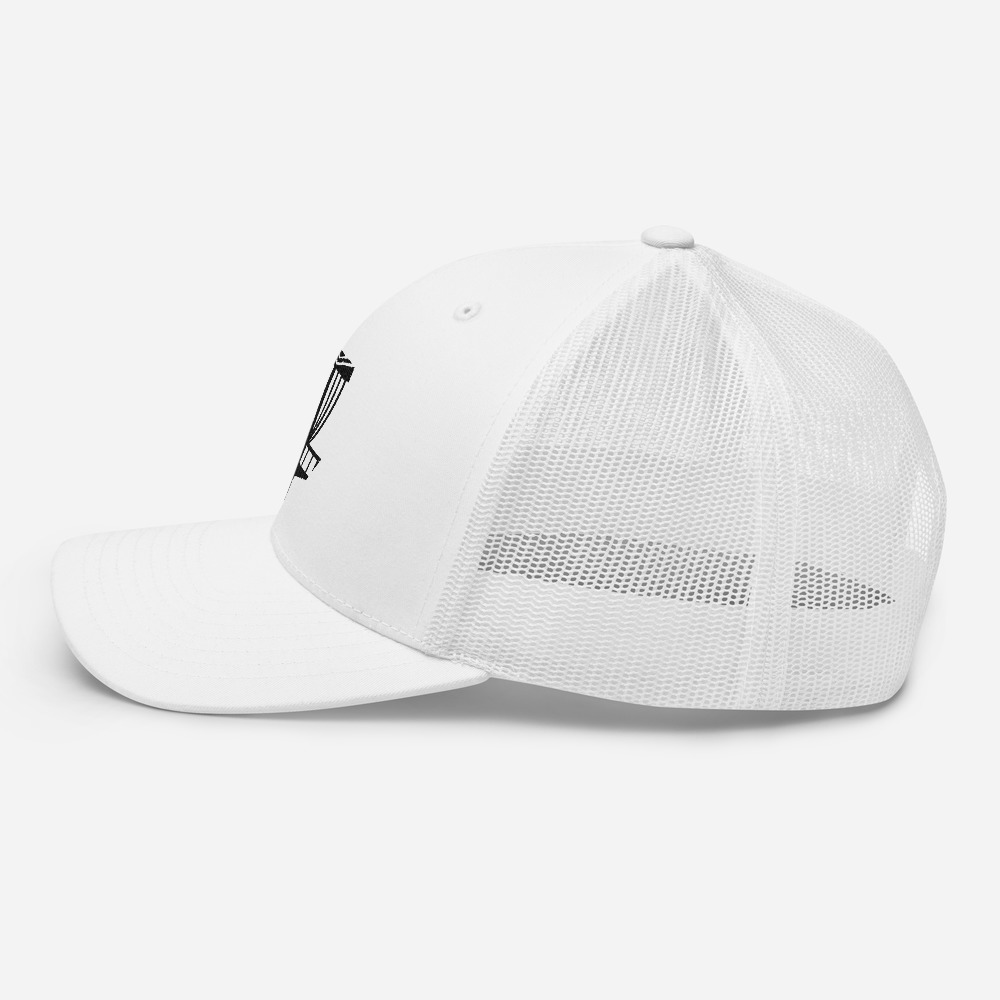 Disc Golf Trucker Cap – Krushed Basket - Image 4