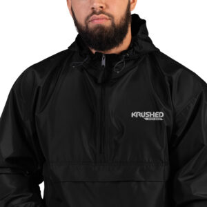 Disc Golf Packable Jacket by Champion - Black - Krushed Logo
