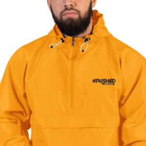 Disc Golf Packable Jacket by Champion - Orange - Krushed Logo