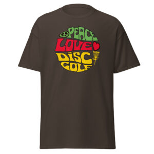 Peace Love and Disc Golf T-Shirt