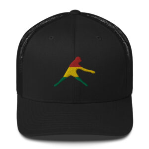 Disc Golf Trucker Cap - Krushed Player Rasta