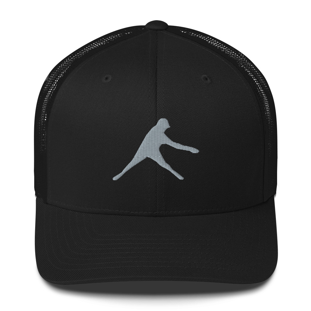 Disc Golf Trucker Cap - Krushed Player Grey - Image 2