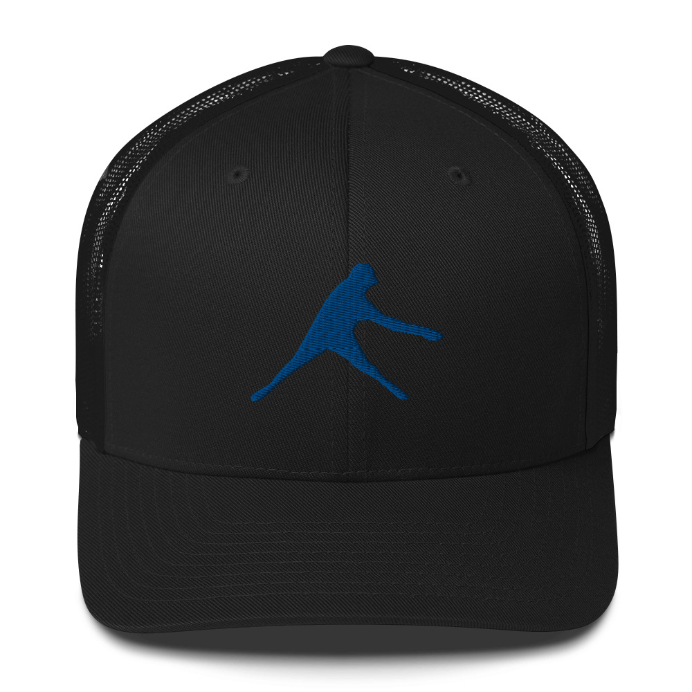 Disc Golf Trucker Cap - Krushed Player Blue - Image 2