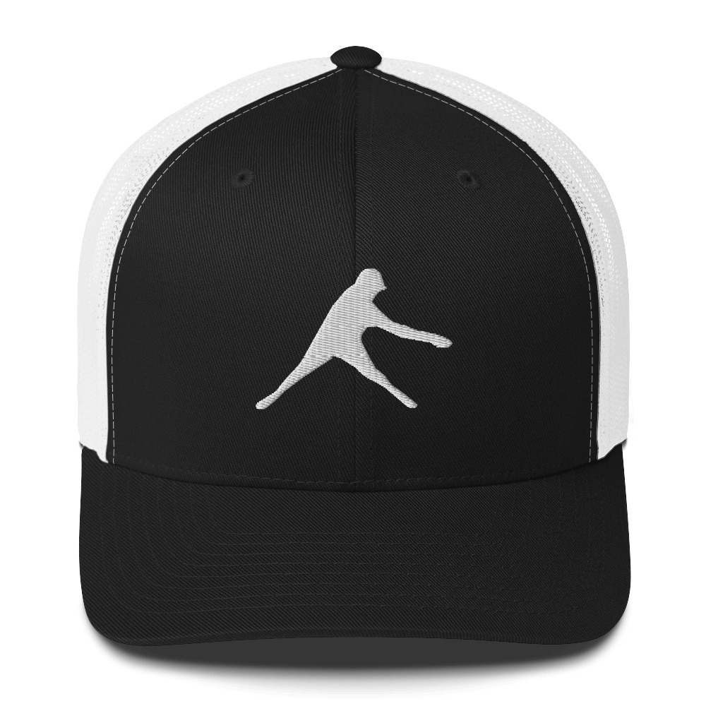 Disc Golf Trucker Cap - Krushed Player White - Image 2