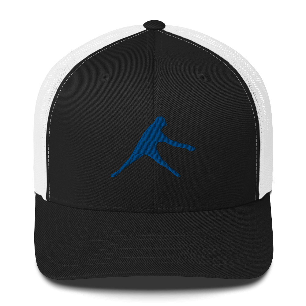 Disc Golf Trucker Cap - Krushed Player Blue - Image 3