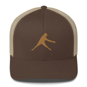 Disc Golf Trucker Cap - Krushed Player Brown