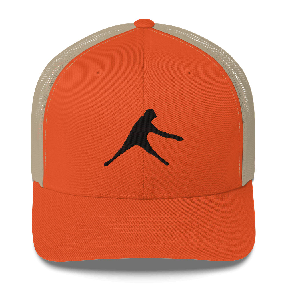 Disc Golf Trucker Cap - Krushed Player Black - Image 5