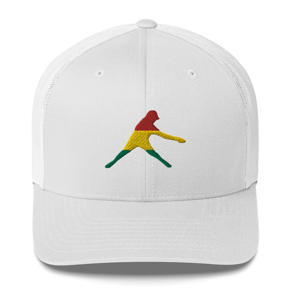 Disc Golf Trucker Cap - Krushed Player Rasta - Image 10