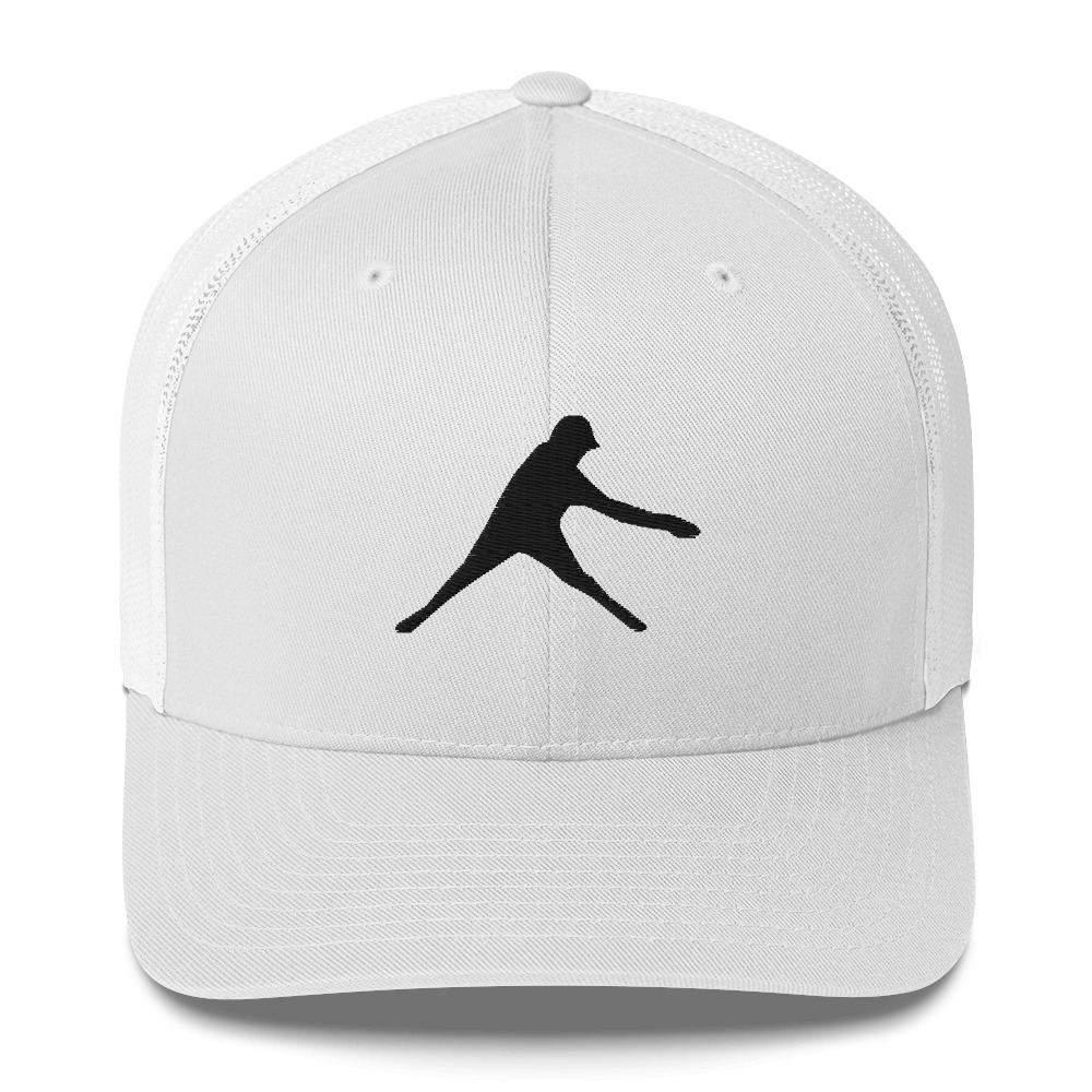 Disc Golf Trucker Cap - Krushed Player Black - Image 8