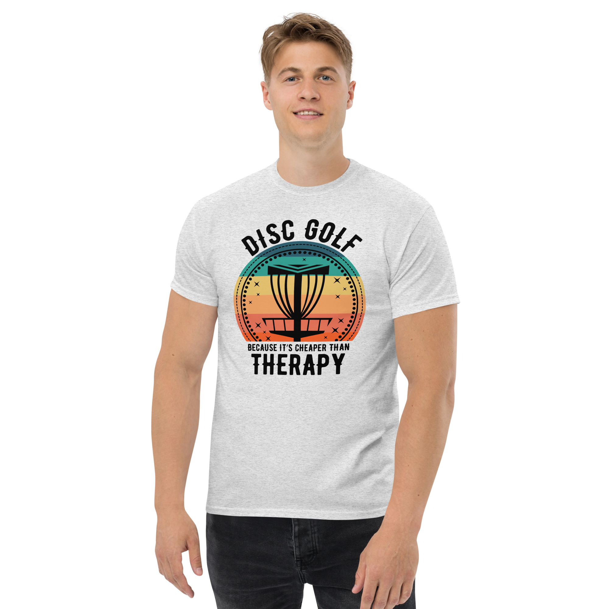 Disc Golf Therapy T-Shirt - Image 5
